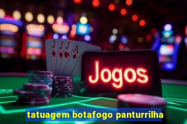 tatuagem botafogo panturrilha